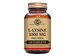 Imagen del producto Solgar L-Lisina 1000mg 50 comprimidos