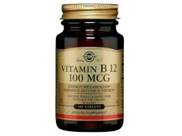 Imagen del producto Solgar Vitamina B12 100mg 100 comprimidos