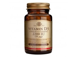 Imagen del producto Solgar Vitamina d3 2200ui 55mcg 50 cápsulas