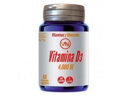 Imagen del producto Ynsadiet vitamina D3 4000UI 60 cápsulas