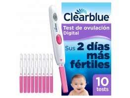 Imagen del producto Clearblue test ovulacion digital 10 tiras