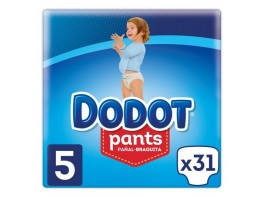 Imagen del producto Dodot pañal pants t/5 12-17 kg. 30 und