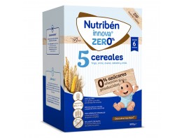Imagen del producto Nutribén Innova Zero papilla de 5 cereales 500g