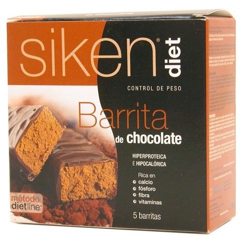 SIKENDIET BARRITA CHOCOLATE 5 UDS