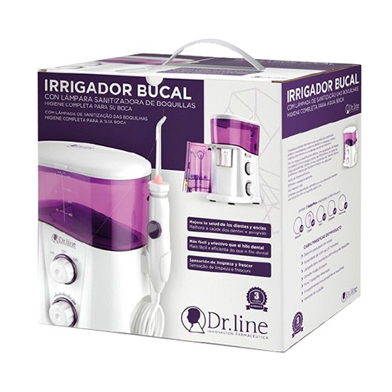 Dr line irrigador bucal c/lampara uv
