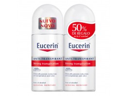 Eucerin antitranspirante roll on duplo